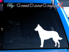 Belgian Malinois -Vinyl Decal Sticker -Color Choice -HIGH QUALITY