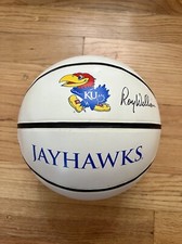 KANSAS JAYHAWKS ROY WILLIAMS SIGNED KANSAS BASKETBALL AUTO JSA COA UNC HOF