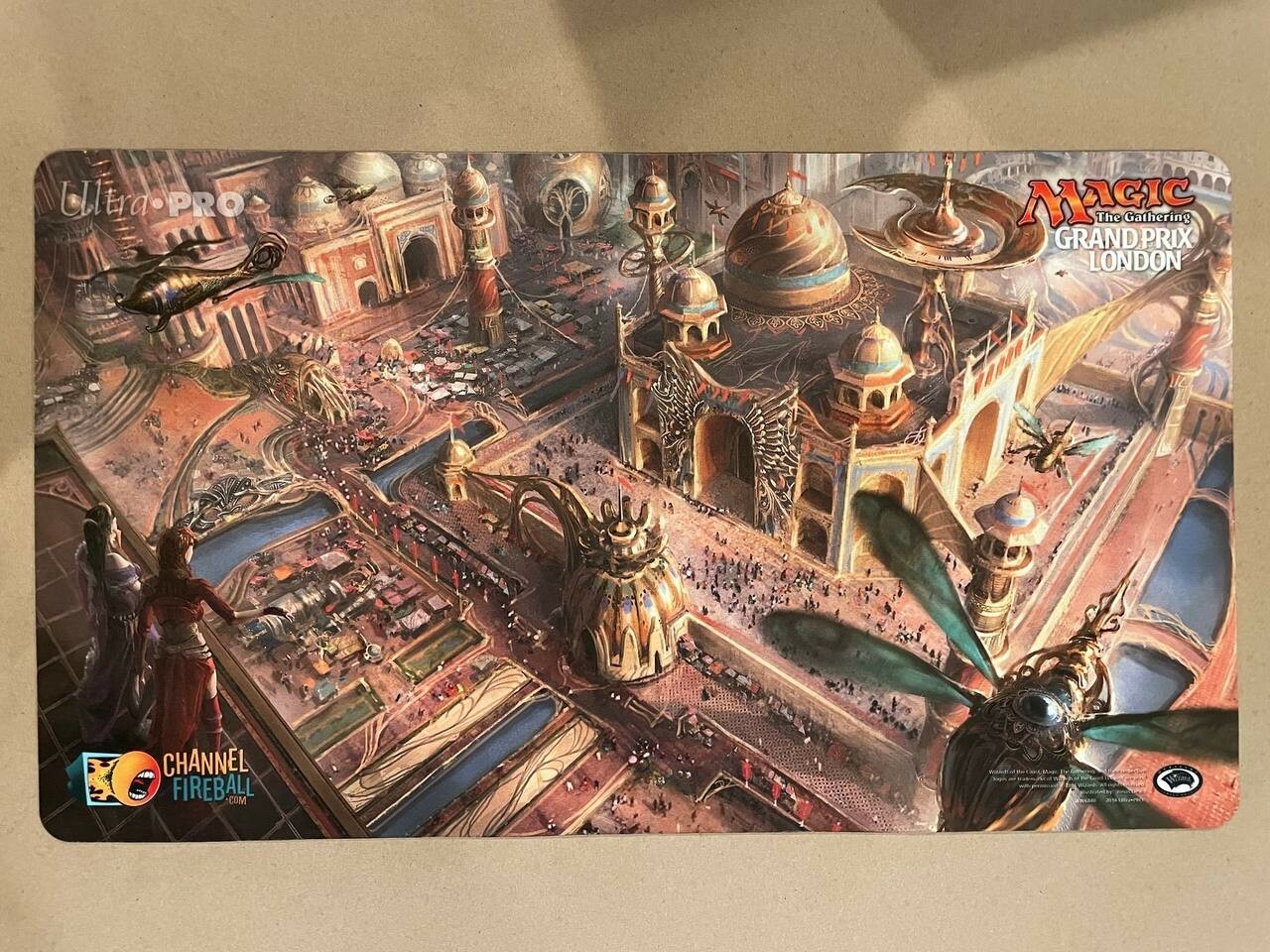 Magic the Gathering Grand Prix London Playmat MTG Kaladesh Inventor's