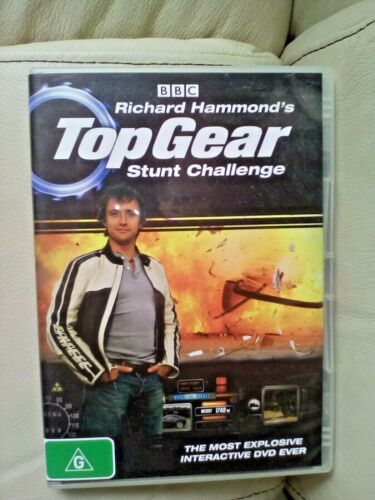 DVD TOPGEAR STUNT CHALLENGE BBC ZONE 4 PAL  - Picture 1 of 2
