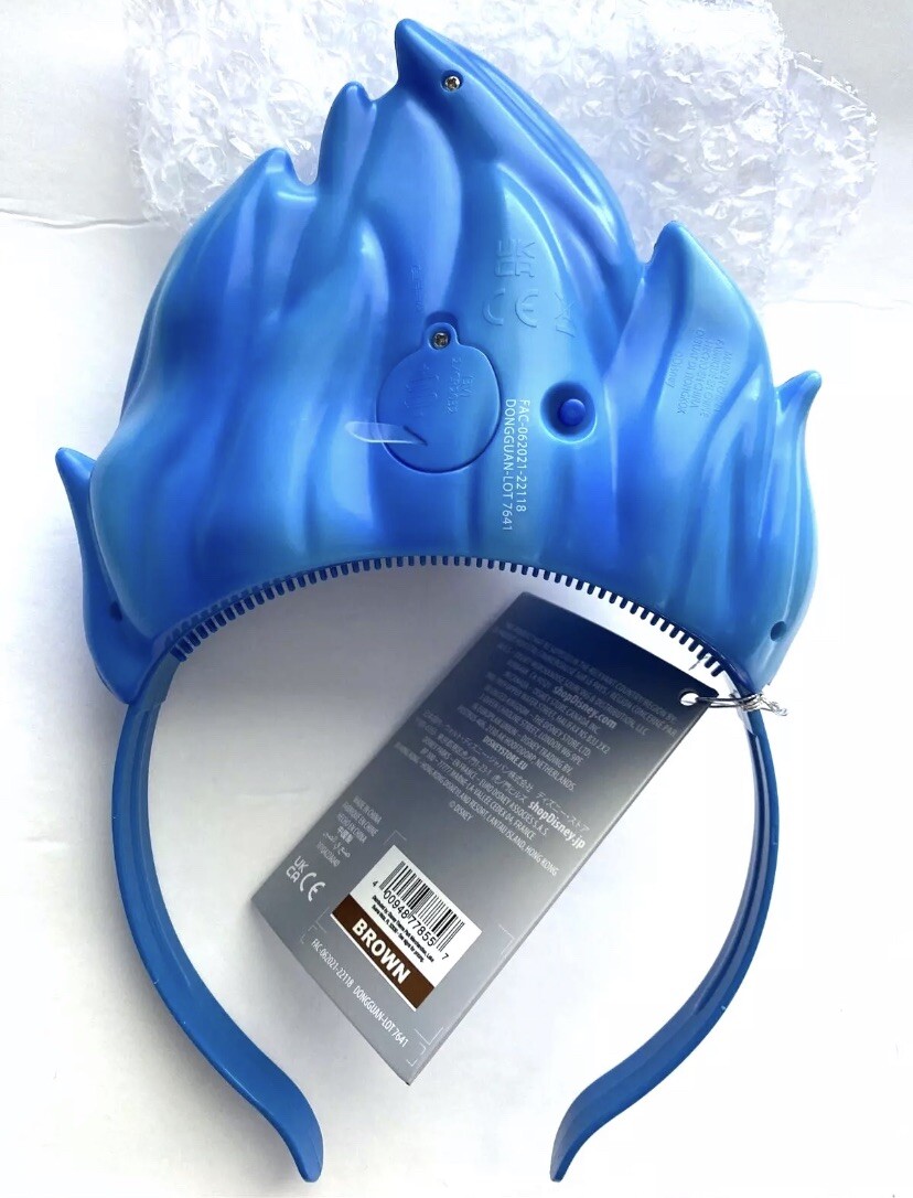 New Disney Hercules Hades Light Up Flame Blue Plastic  display picture 3