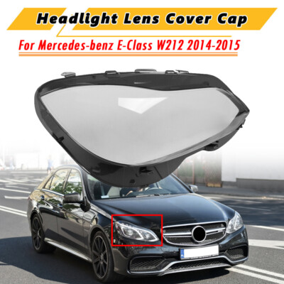 Right Clear Headlight Lens Diffuser Lens For Benz E-Class W212 2014 2015 2016