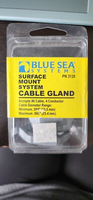 Blue Sea Systems P/N 3126 Surface Mount System Cable Gland