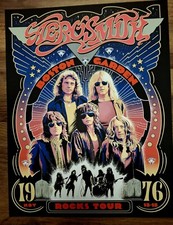 AEROSMITH Tour Poster ROCKS Tour BOSTON 11/13-15/1976    N/150