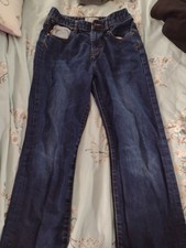Vaqueros vaqueros vaqueros azules pierna recta niños 12 años #look##