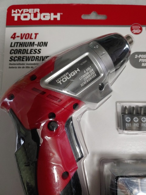 HYPER Tough 4v Lithium-ion Cordless 