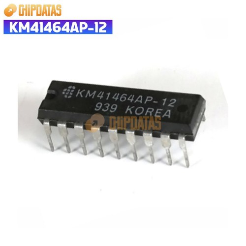 Lot De 10 Circuits Intégrés KM41464AP-12 DIP-18 - Neufs - Fabriqué En Chine