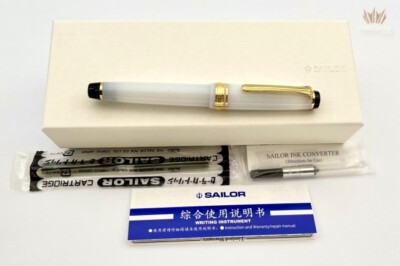 SAILOR PRO GEAR SLIM SHIKI-ORIORI 4 SEASONS SHIZURIYUKI WHITE LAME