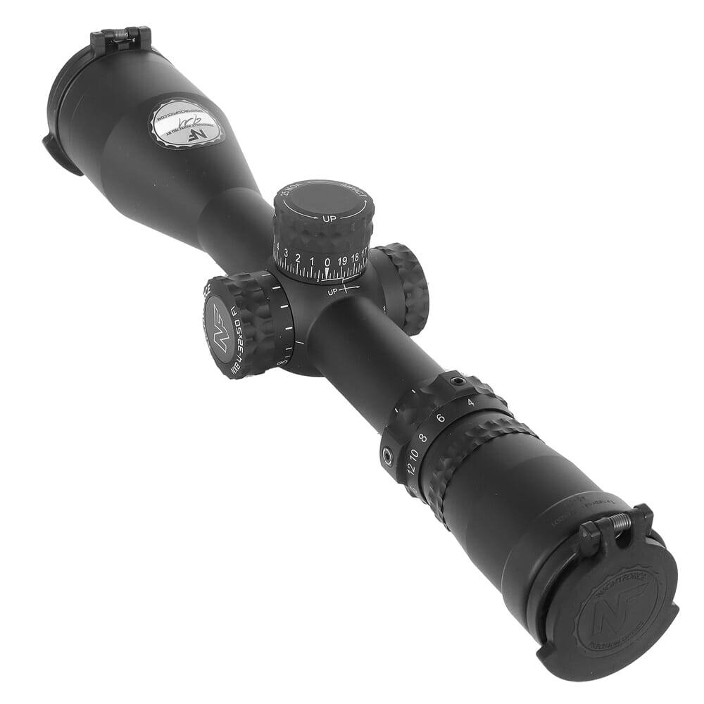 Nightforce NX8 4-32x50mm F1 .25 MOA Illum PTL MOA-XT Black