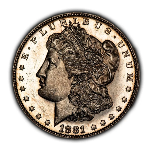 1881-S $1 Morgan Silver Dollar - Glassy Proof-Like - BU - VIDEO - SKU-D5425