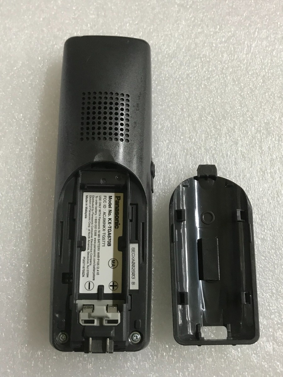 PANASONIC KX-TGA670B KX-TGA670B CORDLESS HANDSET FOR KX-TG6700 KX