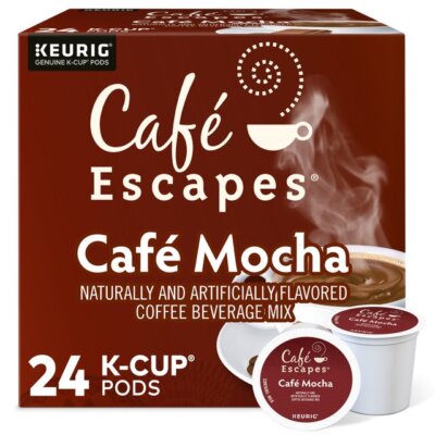 Cafe Escapes Cafe Mocha Keurig K-cups