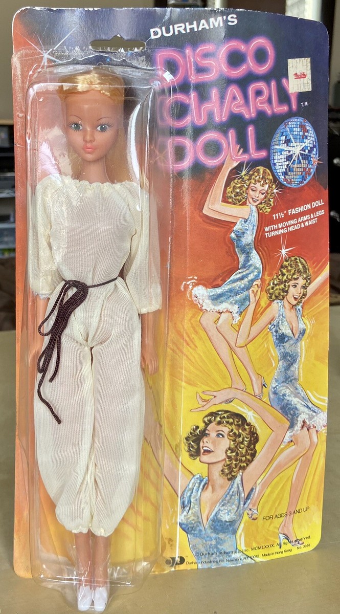 Vintage 1979 Durham's Disco Ball Charly Fashion Doll 11.5