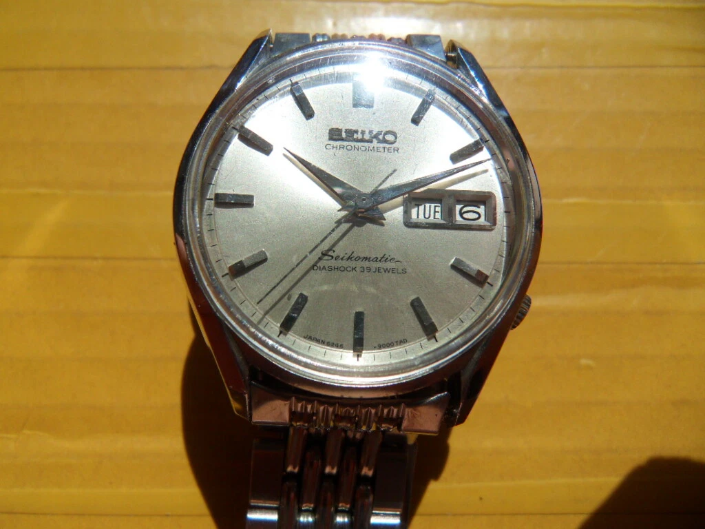 Seiko CHRONOMETER Seikomatic 39 Jewels Automatic Men&#039;s 9000 | eBay