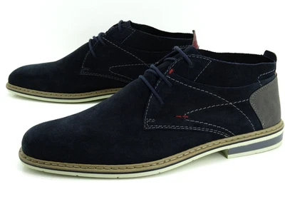 Rieker Herren Schuhe Stiefel Boots Winterstiefel Shoes  Blau Gr. 45 - Bild 1 von 4
