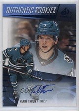 2023-24 Upper Deck SP Game Used Authentic Rookies Henry Thrun #245 Auto 1bj5