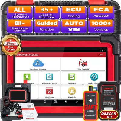 2026 Elite LAUNCH X431 CRP919EBT PRO Bidirectional Car Diagnostic Scanner Coding