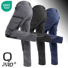 Qualitex Pro+ Bundhose Herren Arbeitshose Cargo Hose Worker Pants Blaumann