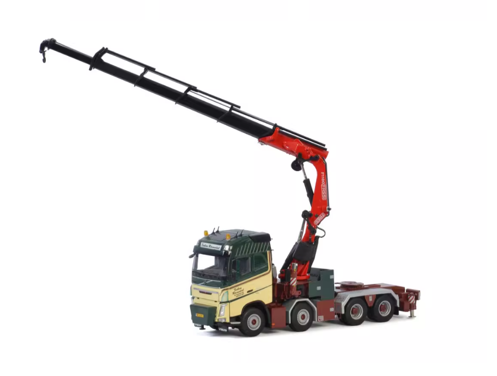 1:50 WSI VOLVO FH4 8X4 FASSI 1100 JIB Truck-mounted Crane Truck