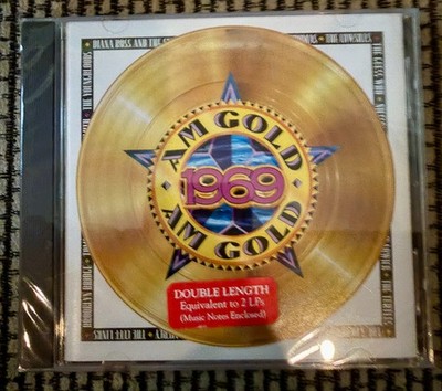 NEW Time Life Music AM GOLD 1969 Double Length CD Various Artists SEALED