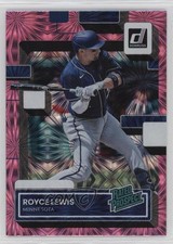 2022 Panini Donruss Rated Prospect Pink Fireworks Royce Lewis #RP-7 15t1