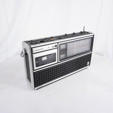 Grundig C 8000 grabadora de radio automática radio de maletín receptor de radio 1977