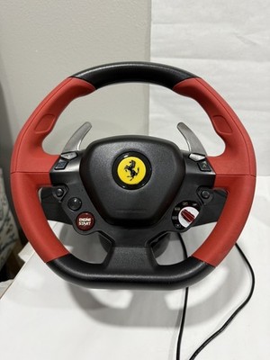 Thrustmaster Ferrari 458 Spider (4460105) Wheel And Pedals Set Untested