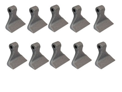 10x Hammerschlegel SECURA Vergleichsnummer 18063-RM-4 passend Kuhn Mulcher