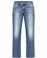 HUT From The Hut Women’s Jeans Size 8S Blue Stretch Straight Leg Denim