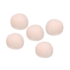 Wool Felt Balls Beads Woolen Fabric 2cm 20mm Light Pink for Home Crafts 5Pcs