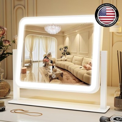 Vanity Mirror with Lights 14''×12'' Makeup Mirror with Lights,Lighted Vanity Mi...