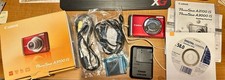 Canon Red PowerShot A3100 IS 12.1 MP Digital Camera  SD Card - Tested