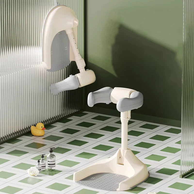 Adjustable Baby Shower Stand – Non-Slip Foldable Bathing Rack 6–36 Months