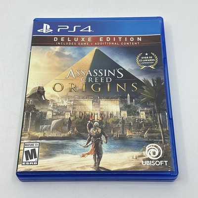 Assassin's Creed: Origins -- Deluxe Edition Sony PlayStation 4, 2017 Clean Disc