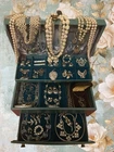 Vintage Estate Costume Jewelry Lot Some Signed High End Silver Tone Rhinestone +
