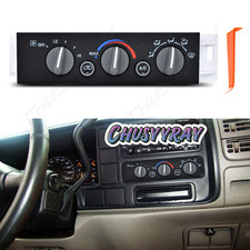 A/C Heater Control Panel Climate Control Module Without Without Window Switch