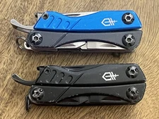 Gerber Dime Mini Multi-Tool Knife Pliers Scissors Driver SUPER Nice! Lot Of 2