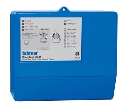 TEKMAR 367 / ZONE CONTROL / USED / WORKS GREAT!! / SHIPS FROM USA  
