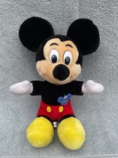 Mickey Mouse Plush Vintage 80s Authentic Disneyland Walt Disney World Korea NWT
