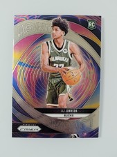 2024-25 Panini Prizm #11 AJ Johnson Instant Impact