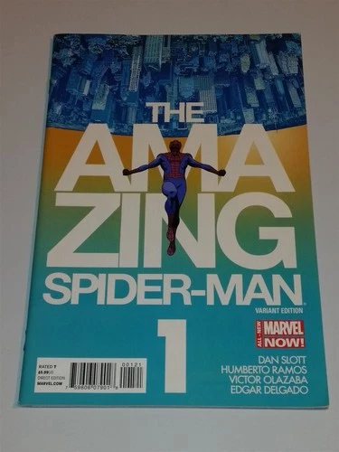 SPIDER-MAN AMAZING #1 VARIANT NM (9.4 OR BETTER) MARVEL COMICS JUNE 2014