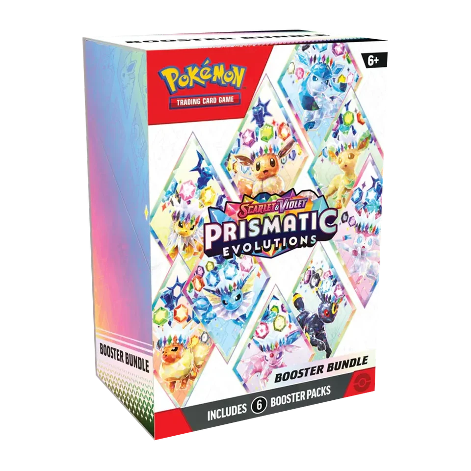 Pokemon Scarlet & Violet Prismatic Evolutions Booster Bundle