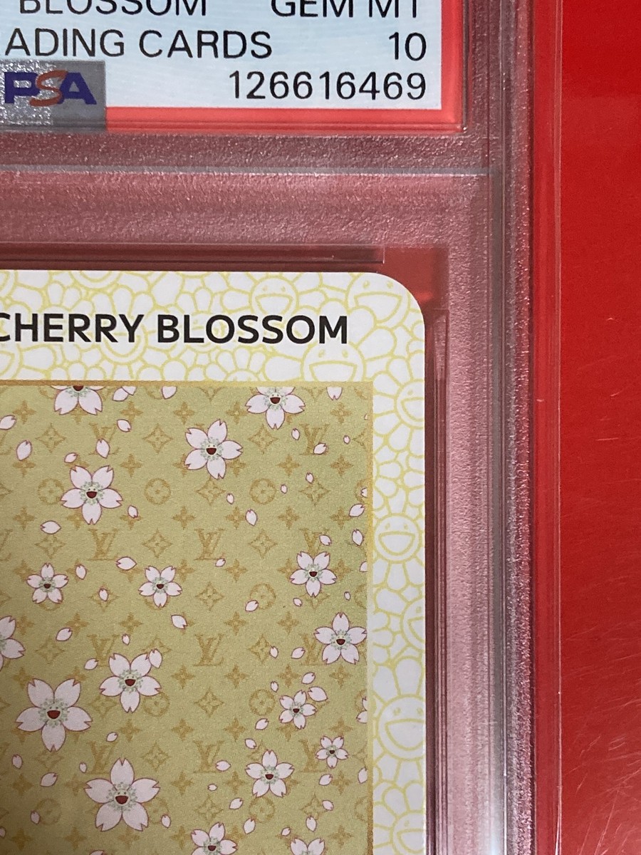 PSA 10 LOUIS VUITTON x TAKASHI MURAKAMI LV MONOGRAM CHERRY BLOSSOM