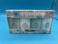 RUSK SENSORIES Calm SHAMPOO CONDITION WASH LOTION 2.5oz 4pc Travel Size
