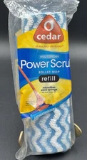 O-Cedar Power Scrub Roller Mop Head Replacement Refill, New Sealed Packaging HTF