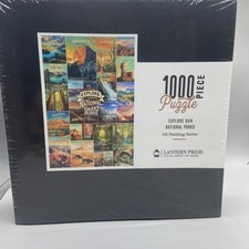 Explore Our National Parks 1000 Piece Jigsaw Puzzle Lantern Press - New Sealed