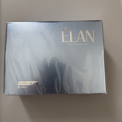Elan Gel-Farbe mit Oxidationsmittel für Augenbrauen und Wimpern 03 Medium SET