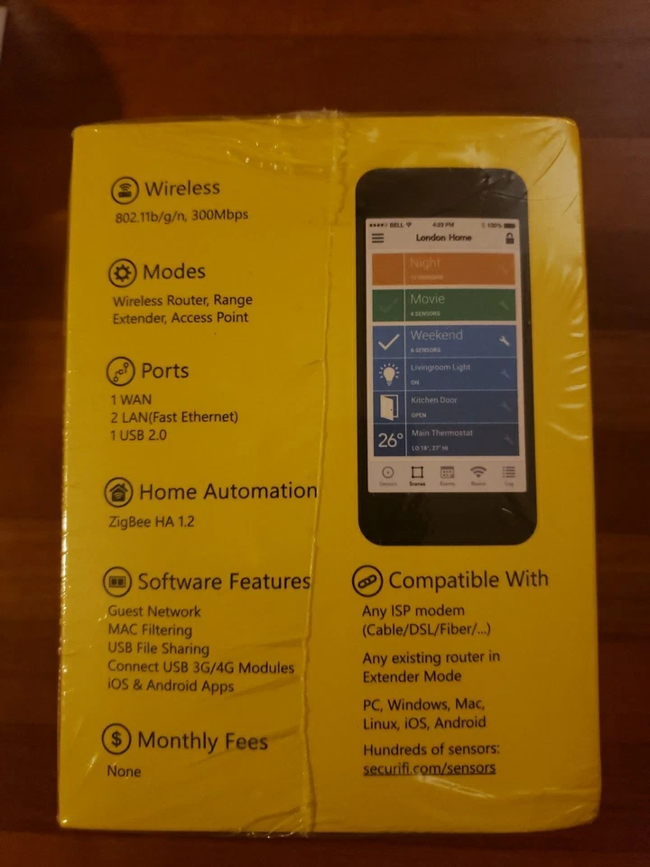 Securifi Almond 2015 Long Range Touchscreen Wireless Router / Range Extender NIB - Image 4 of 4