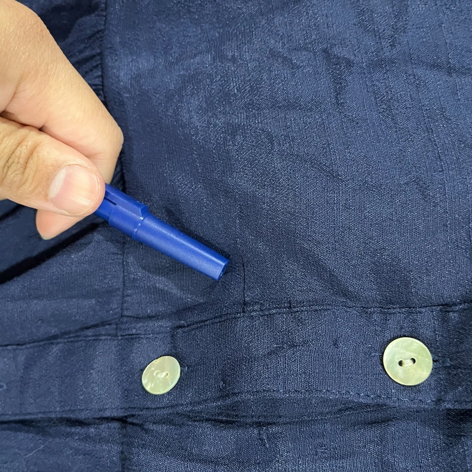 Vestido Hig & Flower Pequeño Floral Bordado con Botones Maxi Boho Hippie Foto 3 de 4