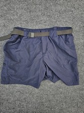 Pantalones Cortos de Carga Columbia Sandy River para Mujer Talla Grande Senderismo Nylon Talla Grande Azul